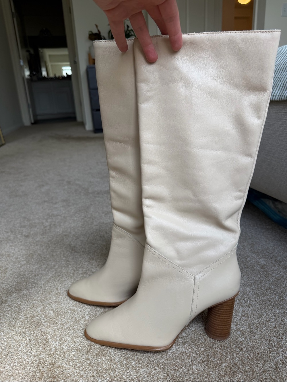 ZARA Leather Boots